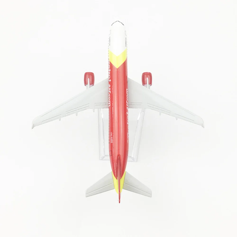 1/400 весы Airbus A320 VietJet Air Vietnam Airlines модель самолета из сплава 16 см детские игрушки