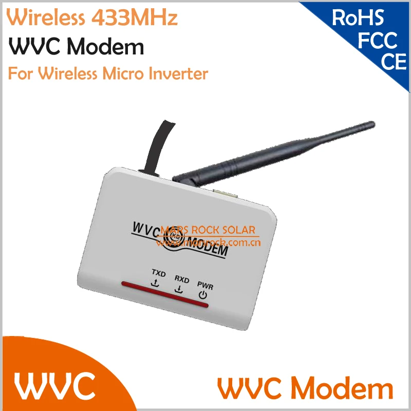 433 МГц беспроводной модем WVC для беспроводного микроинвертора WVC1200 | Обустройство