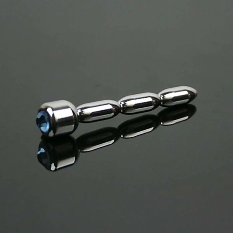Секс игрушки из нержавеющей стали Мужской конский глаз стимулирует уретральный