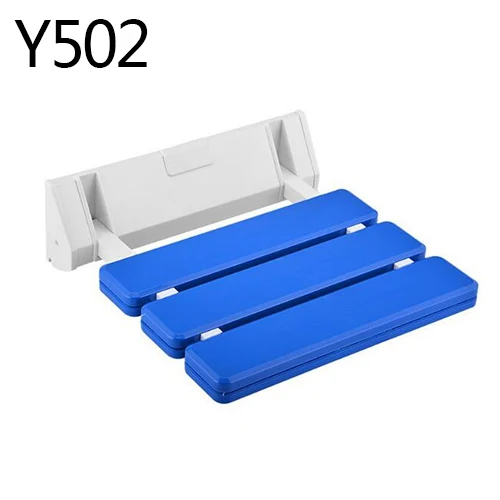 Y502 smooth panel GAPPO настенное сиденье для душа, для ванной, для душа, Складное Сиденье, для пляжа, для ванной, для душа, стул для туалета, для душа - Цвет: Y502 smooth panel