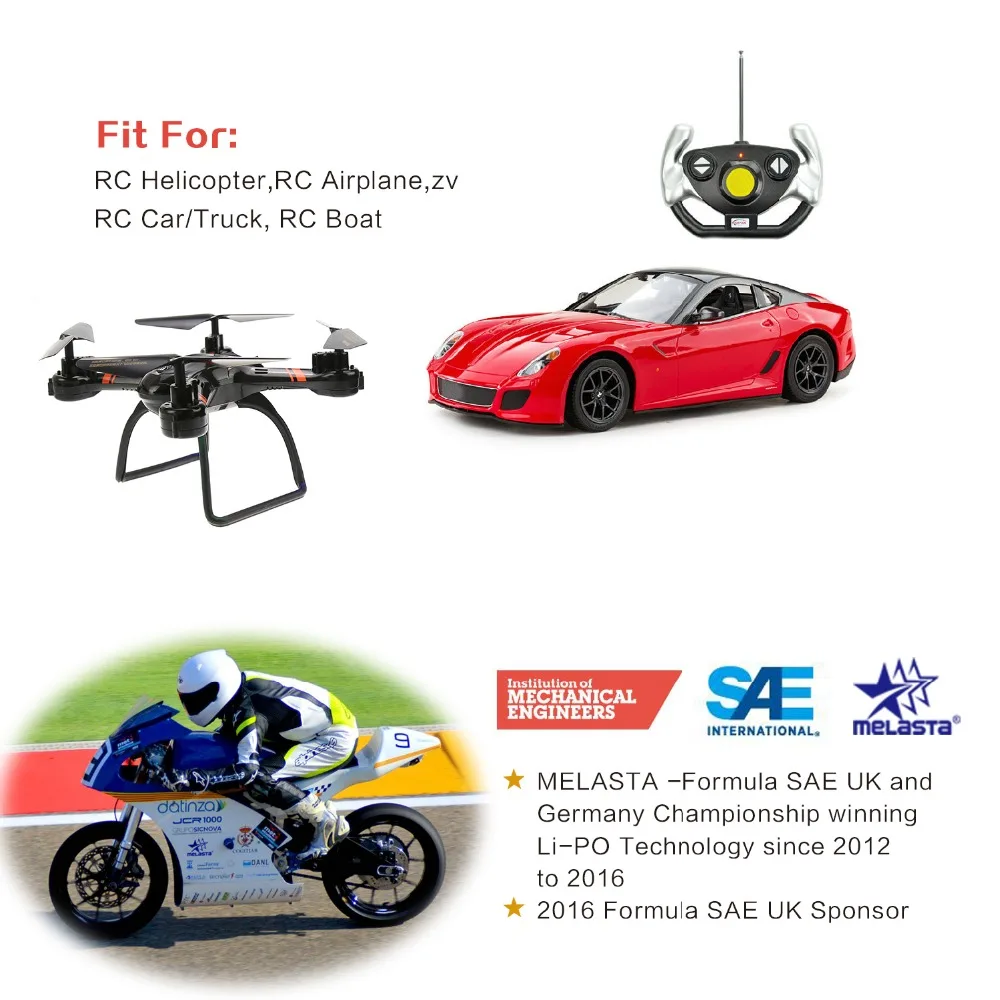 Melasta LiPo аккумулятор 1500 мАч 40C 3S 11 1 В с XT60 для RC самолета Heli самолет гоночный
