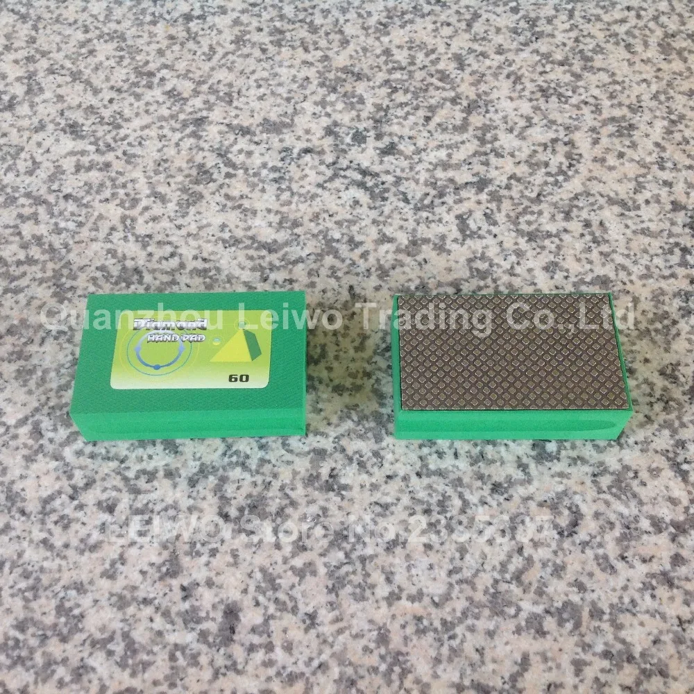 Алмазные ручные полировальные прокладки 90x55 мм гальванические алмазные