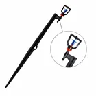 Опрыскивание вращающаяся на 360 градусов микро-насадка с держателем для кронштейнов инструменты для полива теплицы для газона и сада 5 комплектов