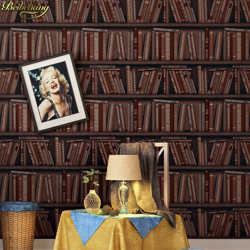 Beibehang papel де parede 3D английские буквы Флокирование обоев настенные виниловые home decor