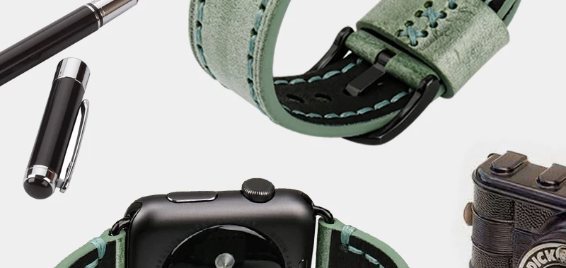 Ремешок для часов MAIKES из натуральной кожи для Apple Watch, ремешок 44 мм, 40 мм, 42 мм, 38 мм, серия 4, 3, 2, 1, iWatch, ремешок для часов, браслет для часов