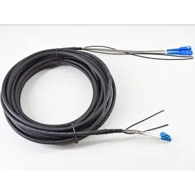 FirstFiber 25 м 50 LC SC SM ММ FTTA патч кабель открытый двухъядерный корд OM2|Оптоволоконное