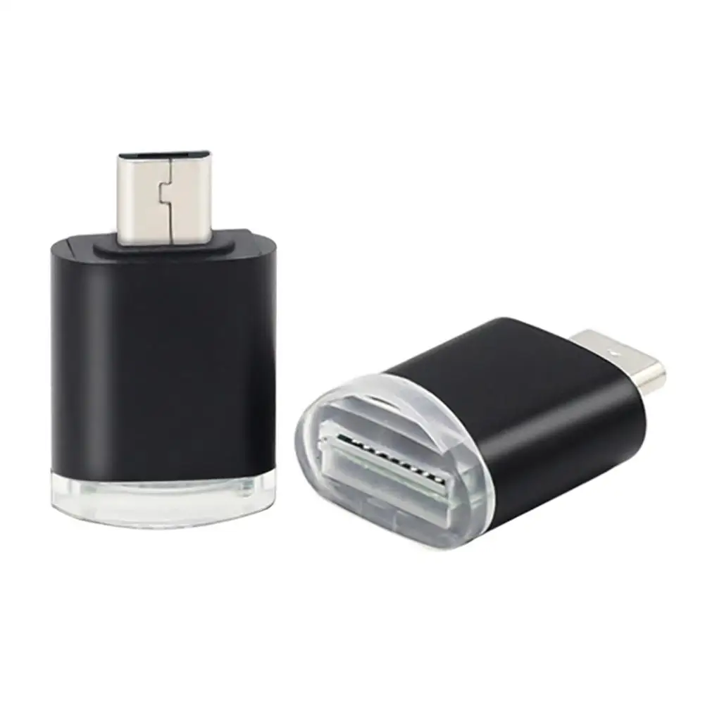 Micro USB OTG к адаптеру SD TF считыватель карт памяти со стандартным разъемом для