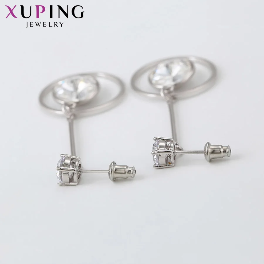 Xuping шармы стили круглые серьги кристаллы от Swarovski Винтажные Ювелирные изделия подарки ко дню Святого Валентина дамы S162.4-97625