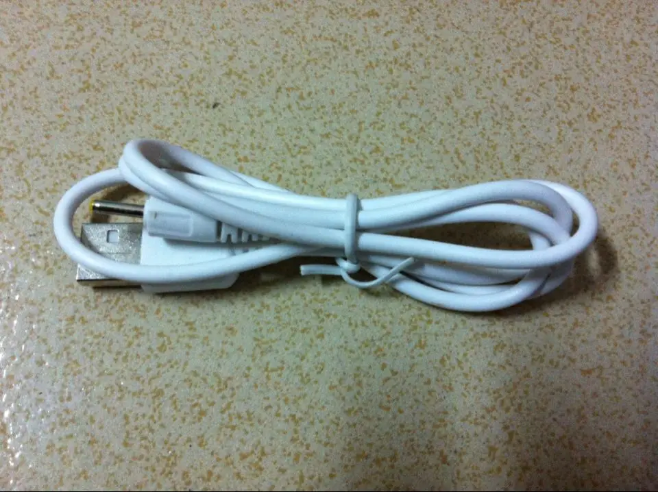 

100 шт. белый 2,5 футов USB-кабель для зарядки постоянного тока мм разъем/гнездо для планшетного ПК Cube Onda Sanei Vido Ployer SmartQ Freelander