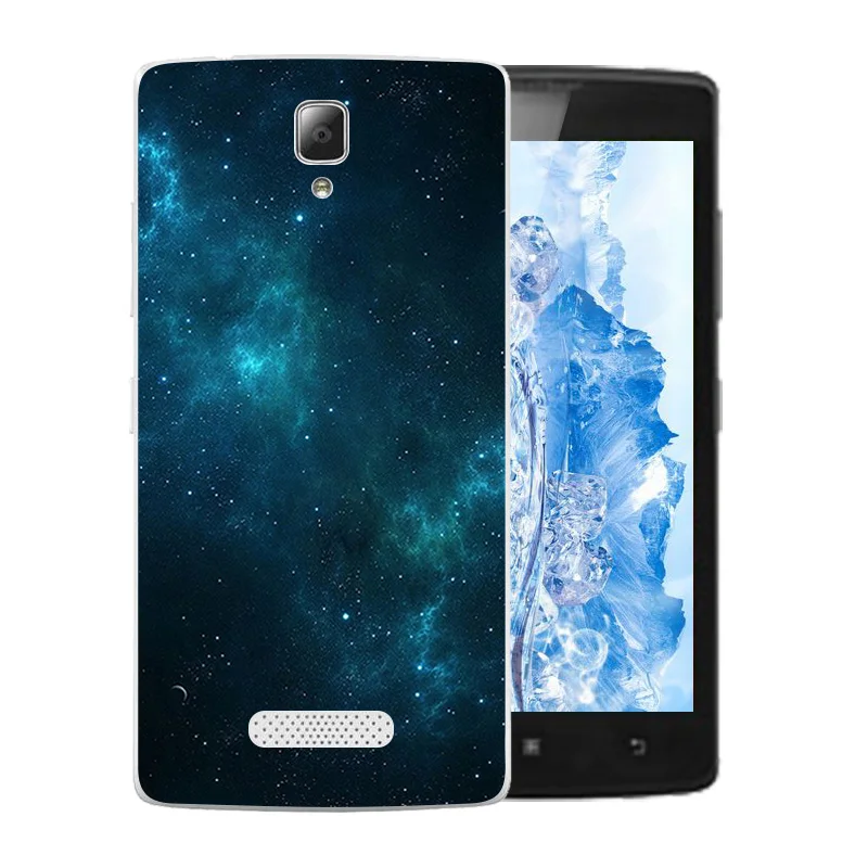 4 5 дюйма для Lenovo A2010 чехол телефона с рисунком звездного неба мягкий силиконовый