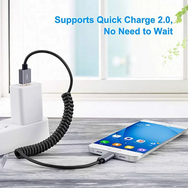 5V 2A Micro usb C Fast charger cable for iphone xiaomi samsung huawei p smart Y9 2019 2018 Honor 8c 8x 9 10 lite charging | Мобильные