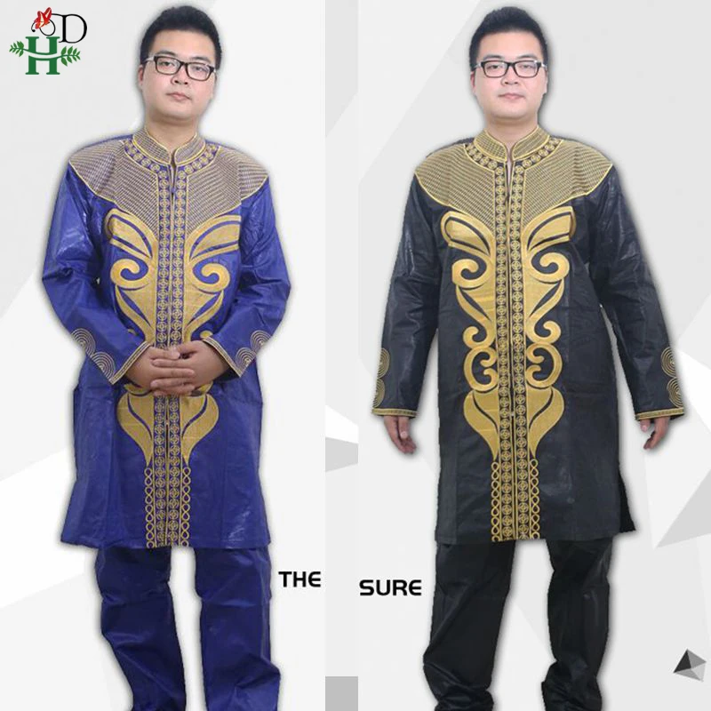 PH38 Dashiki/мужская одежда в африканском стиле Мужская bazin Одежда с вышивкой riche