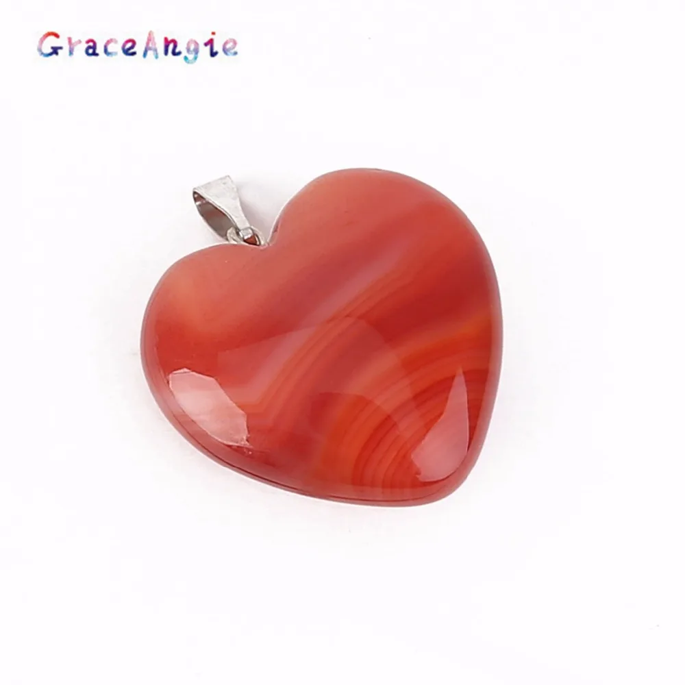 GraceAngie 2018 новая мода кулон в виде сердца сплав ювелирное изделие подвески DIY