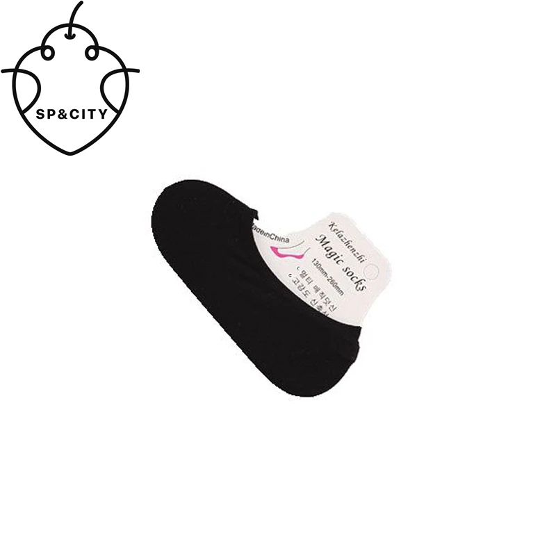 SP &amp CITY Macaron цветные летние тапочки носки женские невидимые хлопковые однотонные