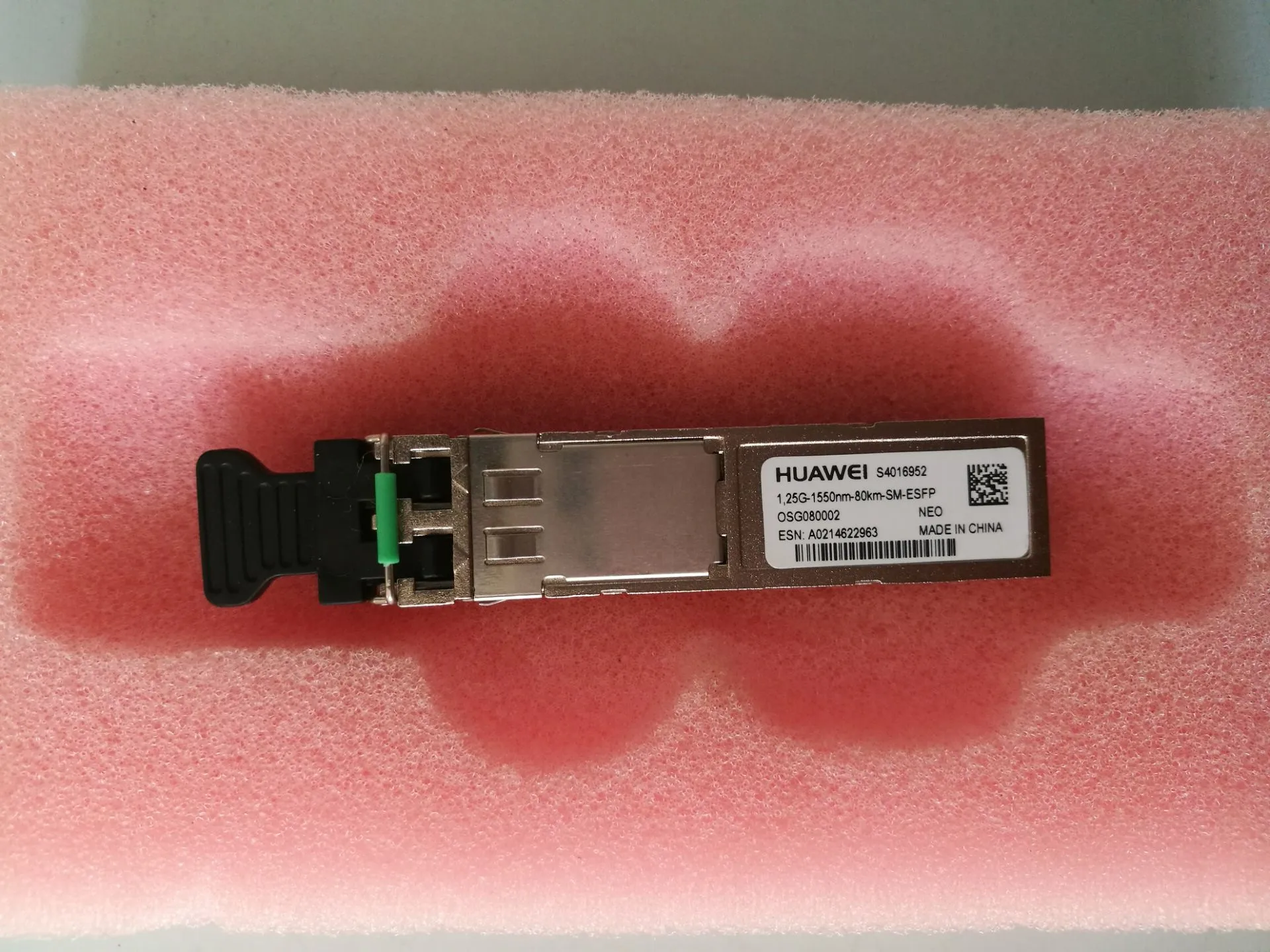 

1,25G-1550nm-80km-SM-ESFP OSG080002 s4016952 оптический модуль