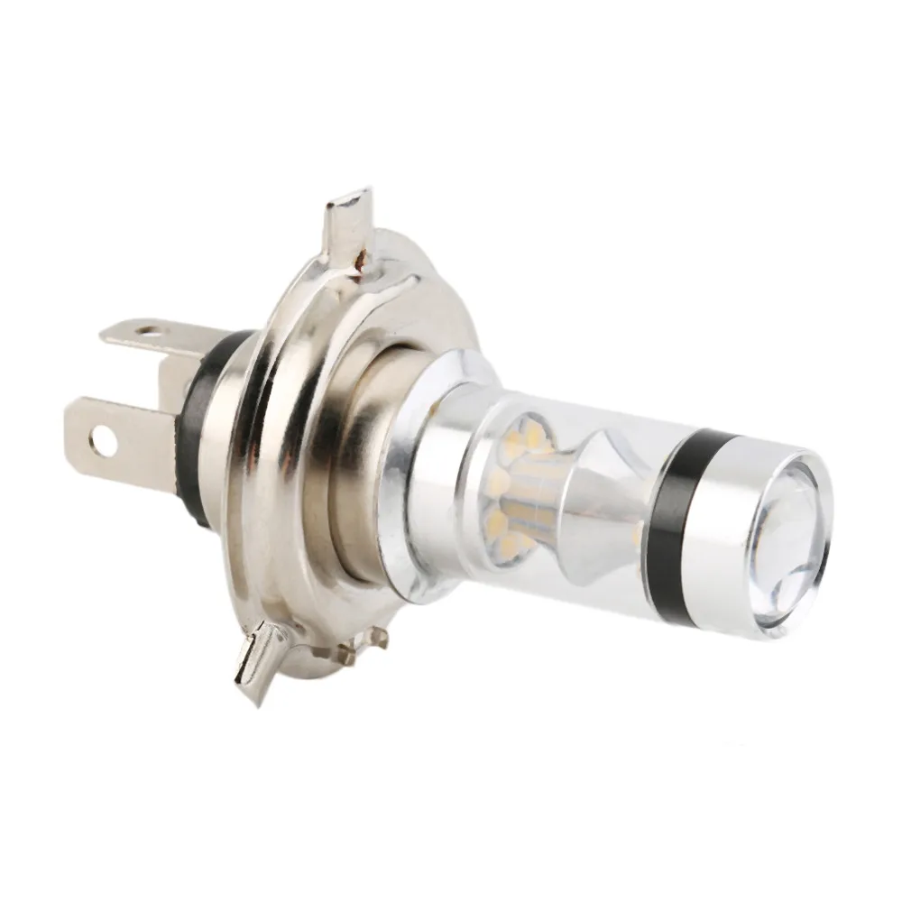 100 Вт H4 Светодиодная лампа 20 SMD Автомобильные противотуманные фары DC 12V ~ 24V 360