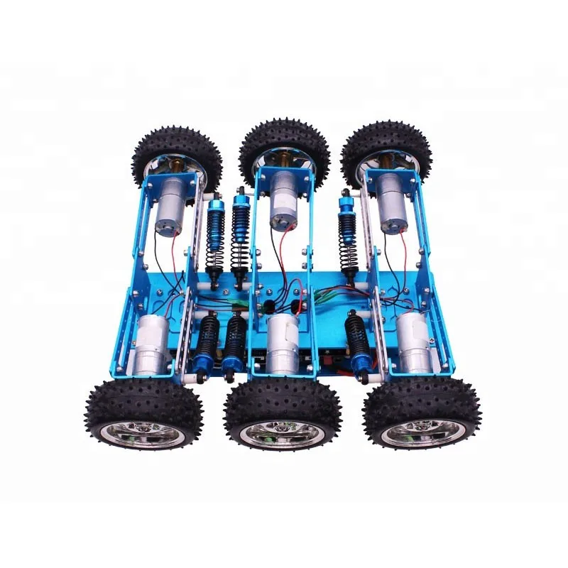 Для Arduino 6WD робот автомобильный комплект программируемый образовательный стартовый набор