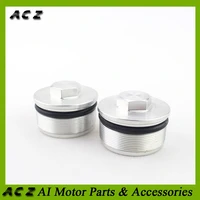 acz motorcycle cnc 41mm front shock absorber screw cap fork screws cap cover for suzuki gsf250 400 bandit 74a 75a 77a 79a
