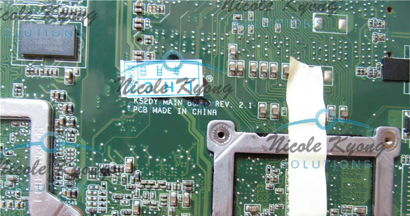 100% рабочий 60-N4MMB2000 60-N4MMB2000-B02 69N0L2M20B02 материнская плата HD5470 512M DDR3 VRAM для ноутбука ASUS