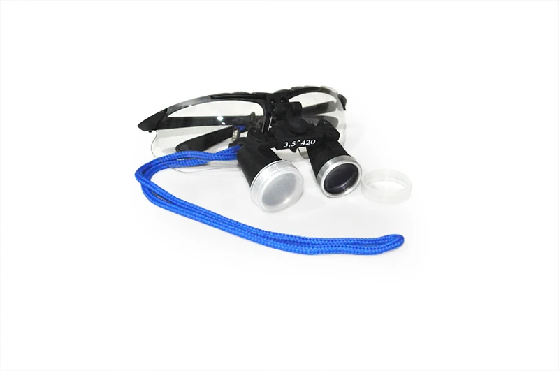 Высококачественные роскошные новые черные Бинокулярные лупы 3.5X 420 мм оптическое