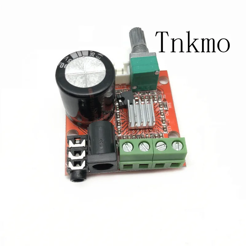 1 шт. 12В мини Hi Fi PAM8610 аудио стерео усилитель плата 2X10W двухканальный D