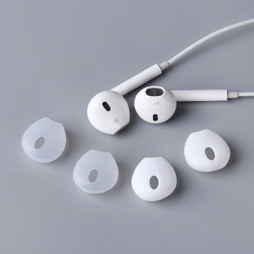 Модные Универсальные чехлы для наушников Airpods силиконовые противоскользящие