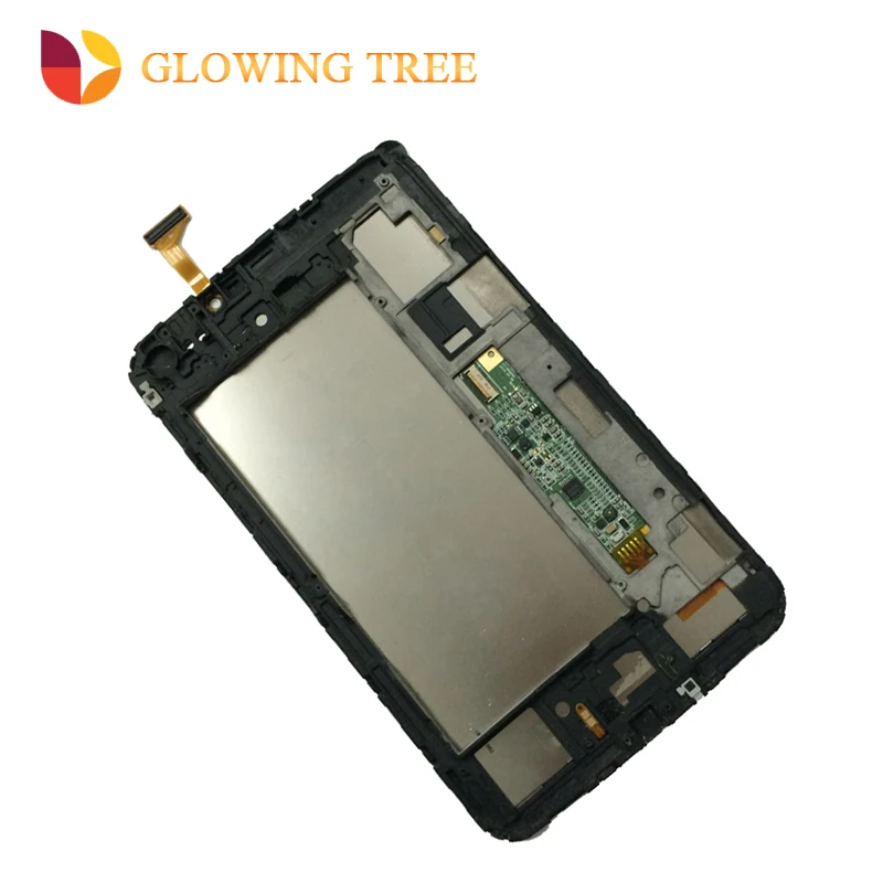 Для samsung Galaxy Tab 3 7,0 SM-T211 T211 сенсорный экран дигитайзер стекло+ ЖК-дисплей панель монитор в сборе с рамкой