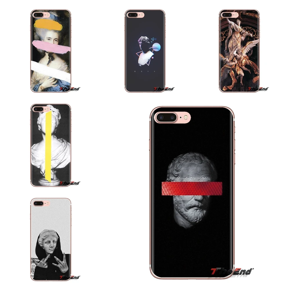 Скульптура для iPod Touch Apple iPhone 4 4S 5 5S SE 5C 6 6S 7 8 X XR XS Plus MAX прозрачные мягкие чехлы |