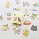 Наклейка влюбленные кошки, 45 шт.кор.