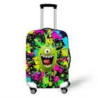Чехол для чемодана 18-32 дюйма, с объемным изображением маленького монстра, пылезащитный чехол для чемодана на колесиках, аксессуары для путешествий