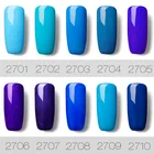 Гель-лак для ногтей Rosalind, 7 мл, Синий СВЕТОДИОДНЫЙ УФ-лак для ногтей, косметика, Быстросохнущий УФ-лак, декоративный гель для дизайна ногтей