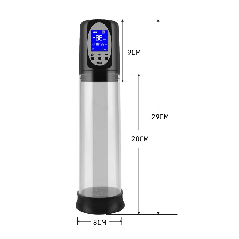 GUIMI электрический вакуумный насос для пениса USB аккумуляторная автоматический