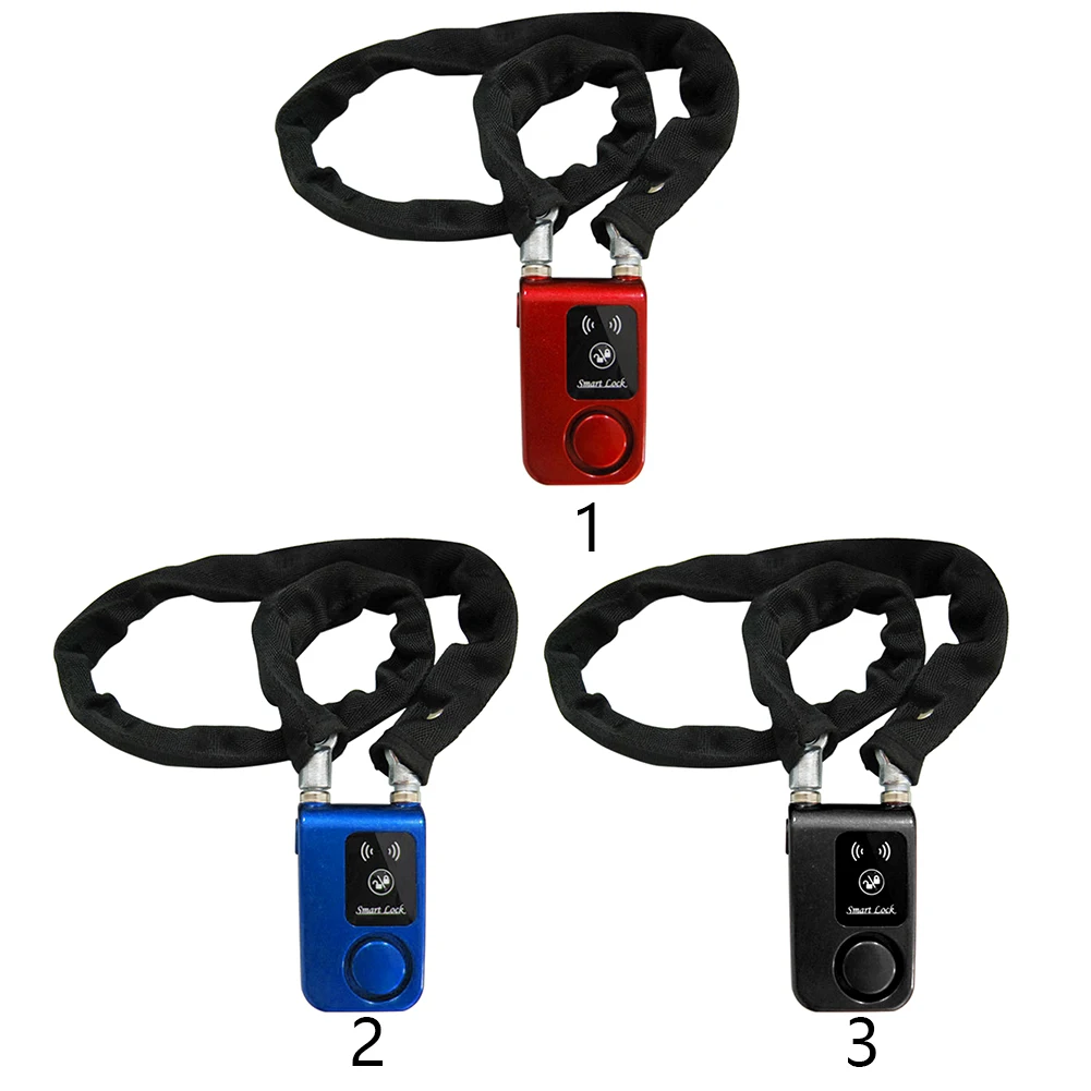 Smart Anti Theft водонепроницаемый замок велосипедный гудок Управление брелок с Bluetooth