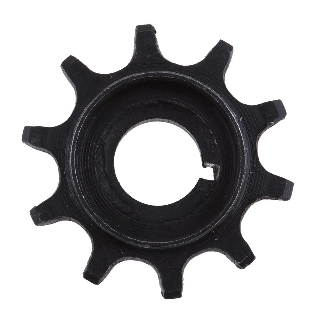 

10T Front Sprocket Cog for 48CC 66CC 70CC 80CC 2 Stroke Engine Motorized Bicycle Motorcycles Drive Gears Accessories Black