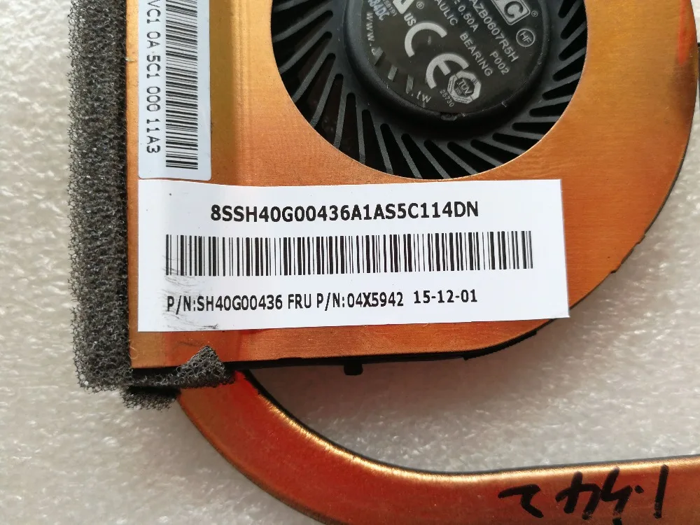 Оригинальный вентилятор для lenovo thinkpad T450 радиатор 04X5942 AT0TF003VV0 SH40G00436 | Компьютеры и