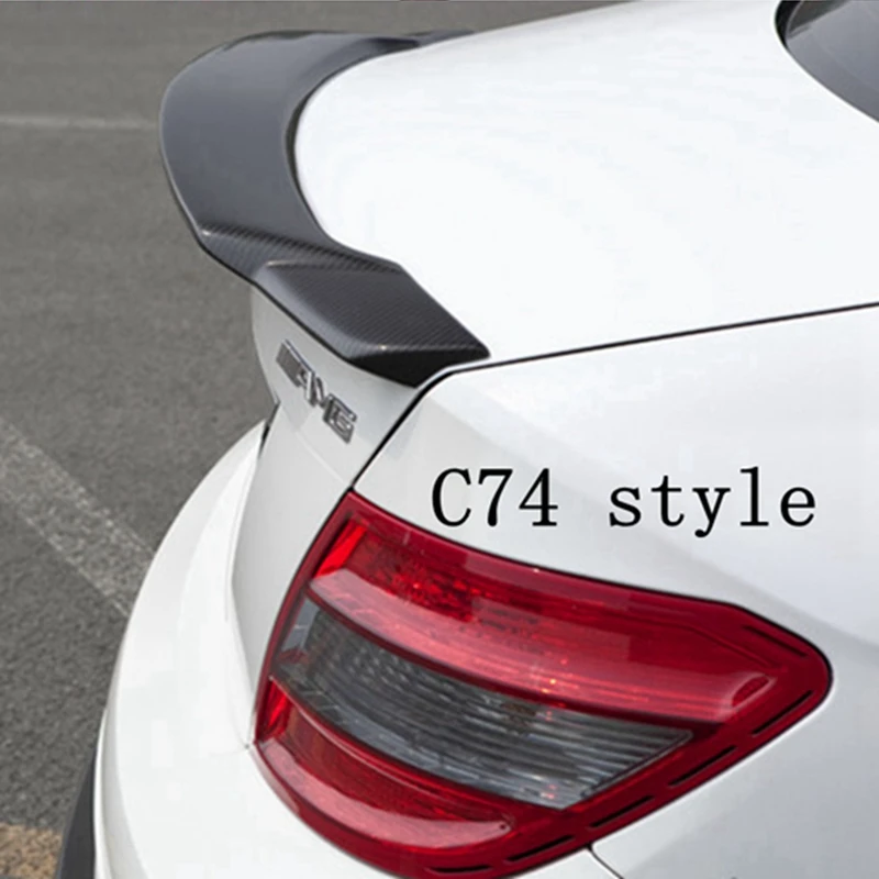 Отделение из углеродного волокна для Benz W204 спойлер C класса C200 C250 C300 C350 C63 4-дверный