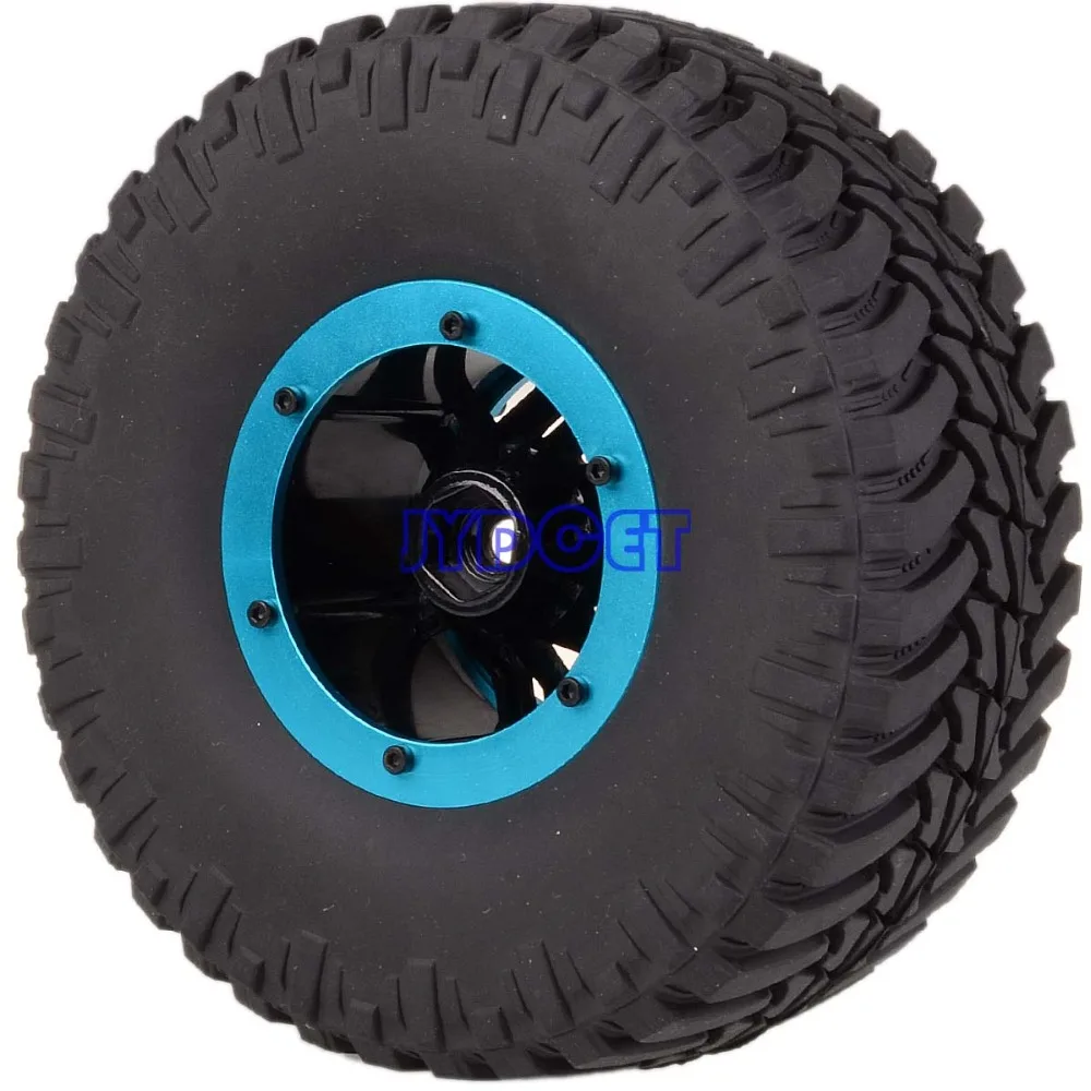 Колесный обод 4P 2 дюйма Hub &amp Super Swamper Rocks 130 мм шины 1:10 для RC 1/10 Rock Crawler RR10 D90 CC01 90025 |