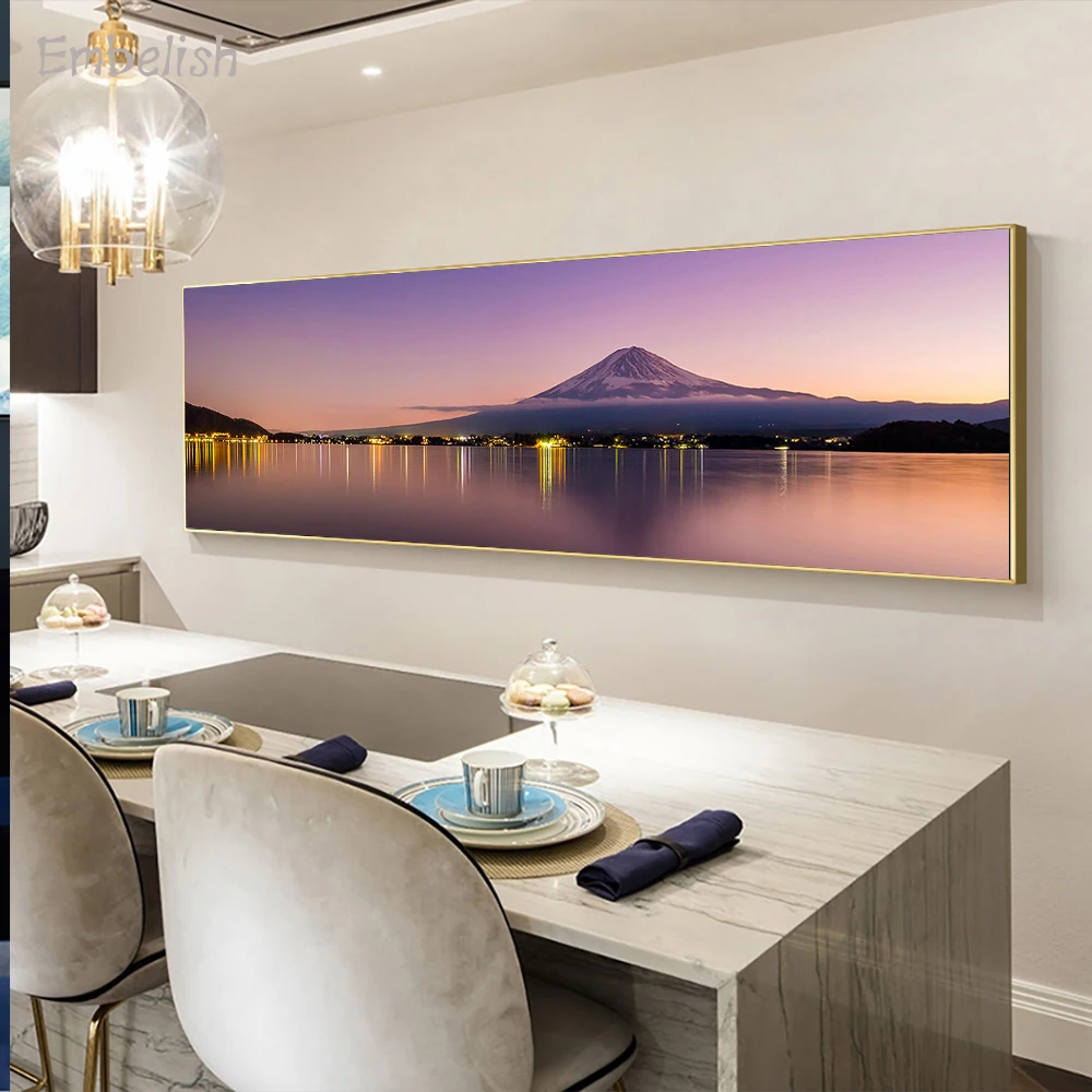 

Embelish 1 Pieces Large Size Mountain Landscape HD Print On Canvas Paintings For Living Room Modern Home Decor Wall Art Pictures