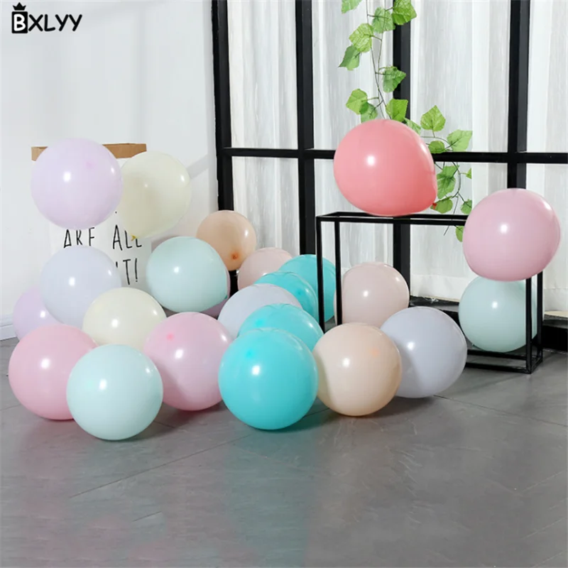 

BXLYY Hot New Macaron Balloon 10 Inch Latex Balloon Wedding Wedding Room Layout Z Decorative Balloon Christmas Unicorn Party.7z