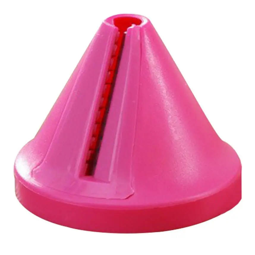 Hot Pink Кухня Воронка модель спиральная слайсер овощей Shred морковь резак для редиски - Цвет: Hot Pink