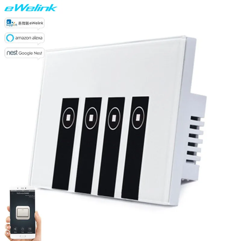Стандарт США/Австралии сенсорный выключатель света через Android и IOS для умного