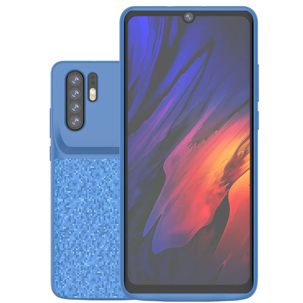 Для huawei P30 Pro Батарея чехол внешний Зарядное устройство крышка 4700 мА/ч, Мощность банк P30 Pro Мощность чехол для huawei P30 Pro Батарея чехол