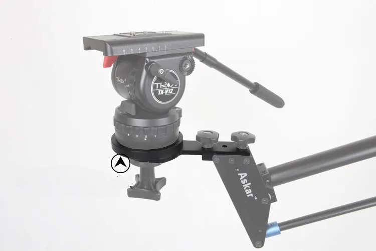 Аскар алюминий сплав 65 мм 75 Чаша адаптер fr DSLR Rig для Canon 5D2 5D3 стрела штатива HDV