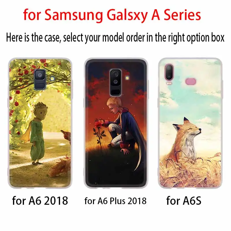 В стиле Маленький принц Фокс чехол для Samsung Галактики A12/A20/A51/A70/A20s/A21s/A32/A50/A50s/A42/A52/A72