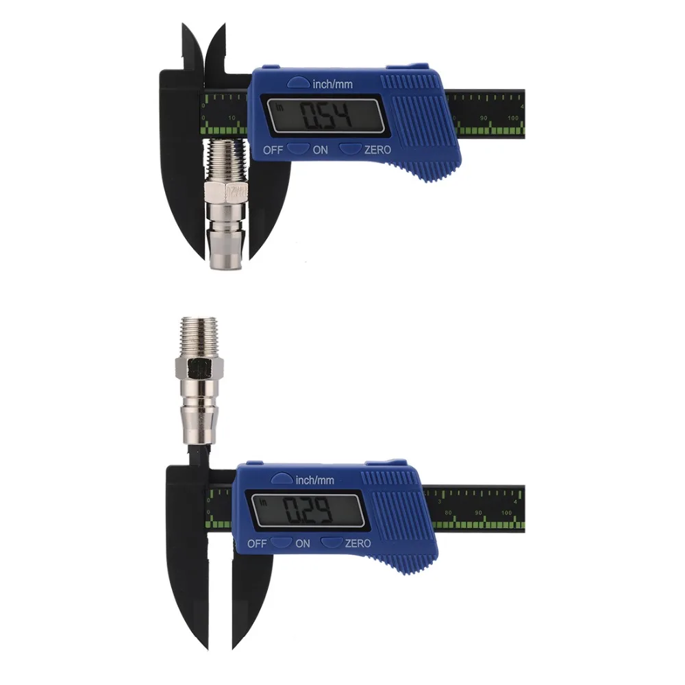 Точность 150 мм Верньер цифровой суппорта правитель микрометр электронный ЖК