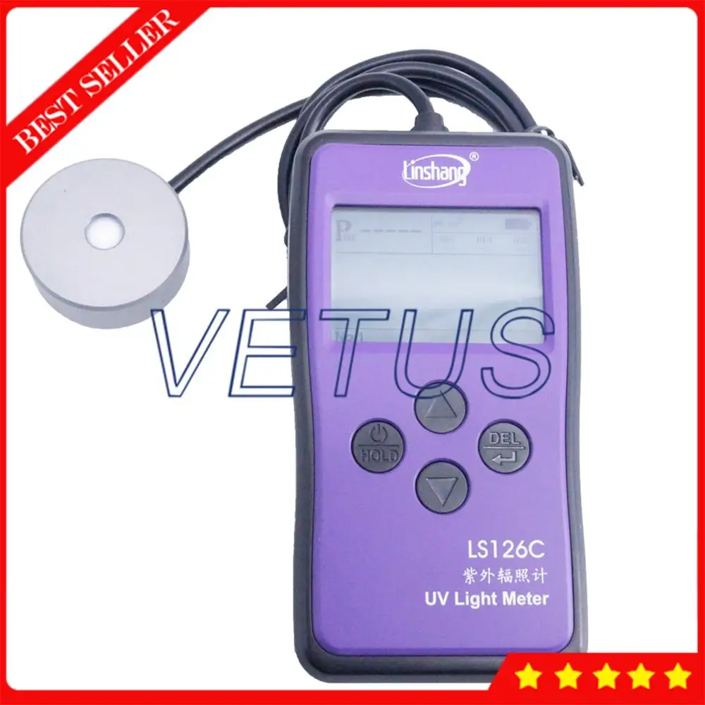 LS126C Ультрафиолетовый радиометр UVC детектор излучения для 254 нм ультрафиолетовая