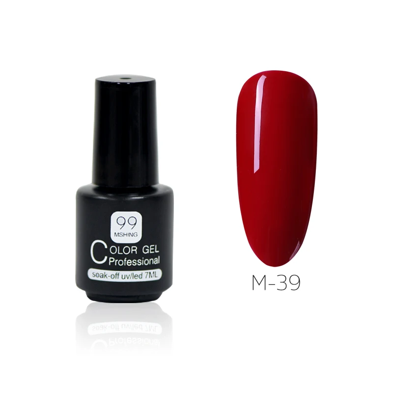 M039 MSHING99 Гель-лак набор 72 Цвет маникюра! полупостоянная Vernis лаки для ногтей УФ-светодиодный гель Лаки био-Гели Soak Off ногтей художественный Гель-лак для ногтей - Цвет: M039