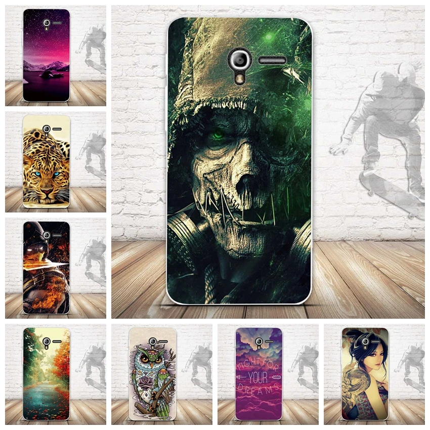 Мягкий чехол из ТПУ для Alcatel One Touch Pixi 3 4 5 дюйма 4G силиконовый 5017 5017D 5017X 5019d|alcatel one touch