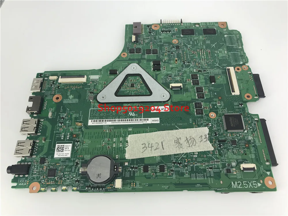 Материнская плата CN-0DCTDH 0DCTDH для Dell Inspiron 14R 3421 5421 материнская ноутбука 12204-1 DNE40-CR 5J8Y4