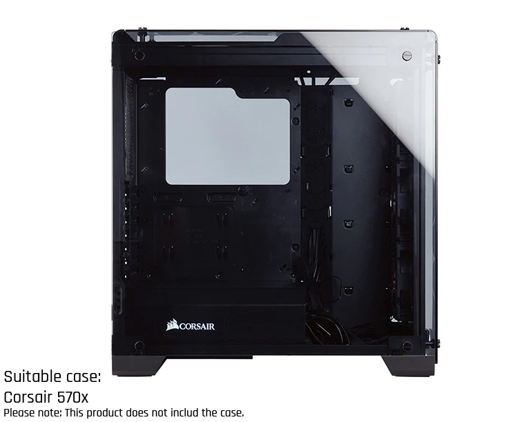 Курган CR570X-SDB, водные платы для Corsair 570X/500D чехол, для Intel cpu водоблок и один/двойной GPU зданий